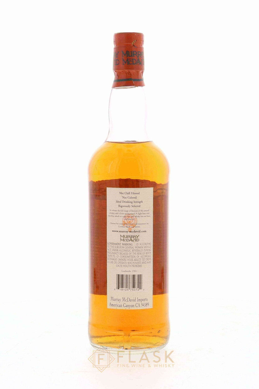 Lochside 1981 19 Year Old Murray McDavid Refill Sherry Cask 9636 - Flask Fine Wine & Whisky