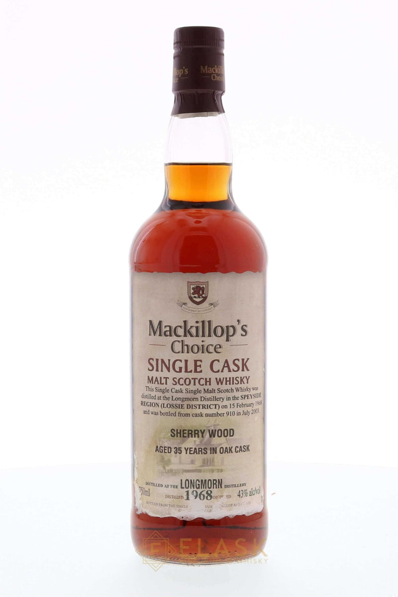 Longmorn 1968 35 Year Old Mackillop‚Äôs Choice Sherry Cask