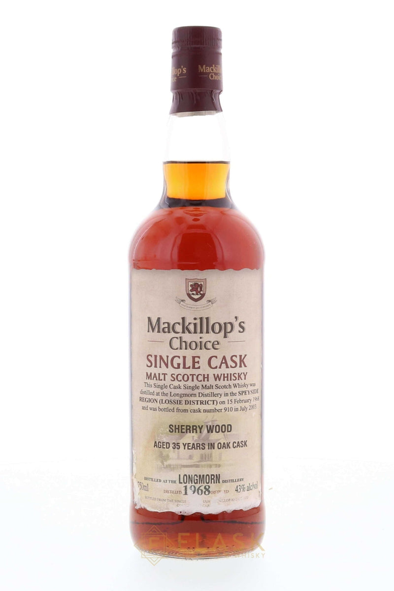 Longmorn 1968 35 Year Old Mackillop‚Äôs Choice Sherry Cask