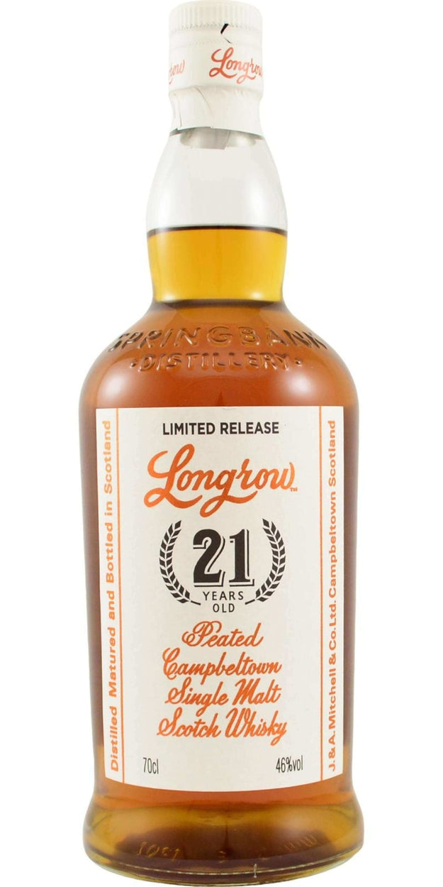 Longrow 21 Year Old Single Malt 750ml - Flask Fine Wine & Whisky