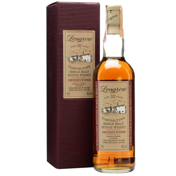 Longrow Sherry Wood 10 Year Old Original - Flask Fine Wine & Whisky