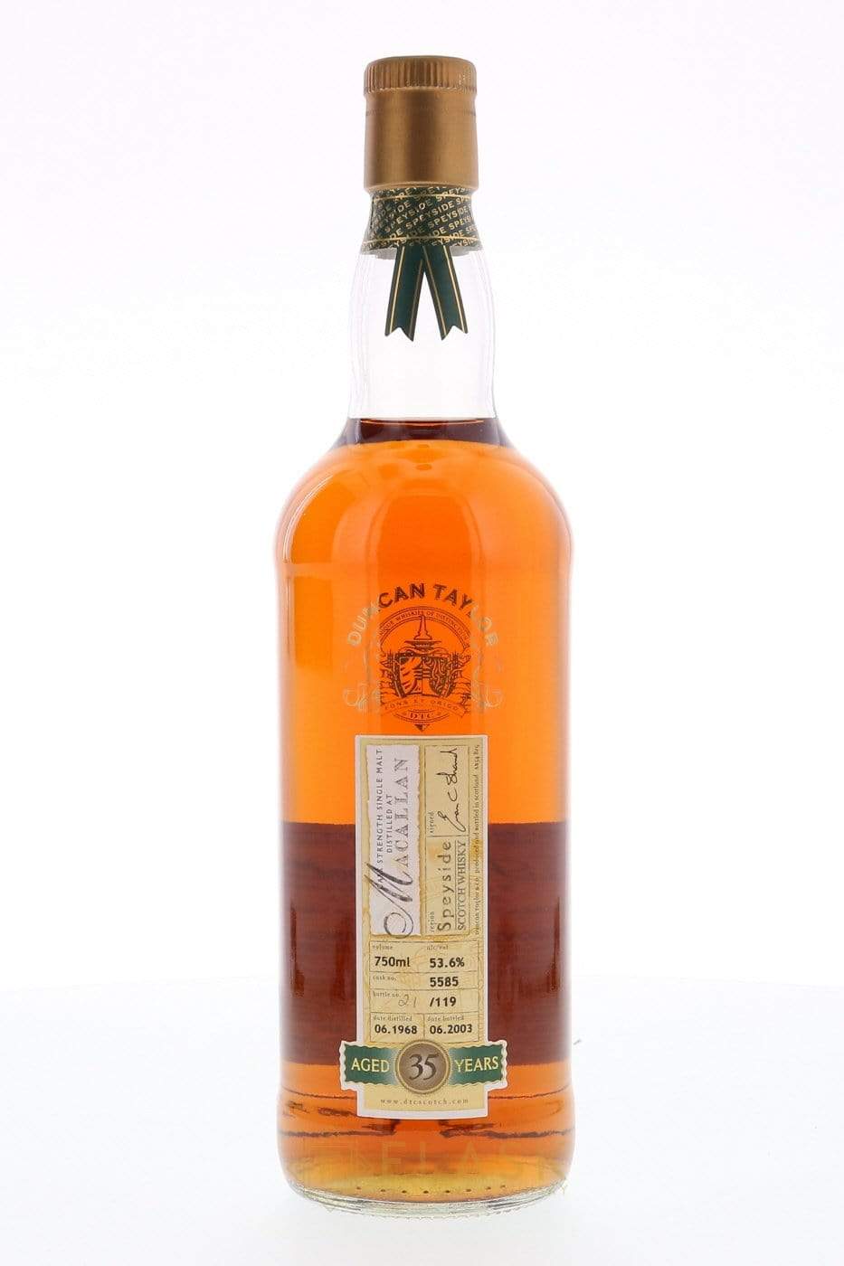 Macallan 1968 35 Year Old Duncan Taylor Single Cask No.5585 53.6