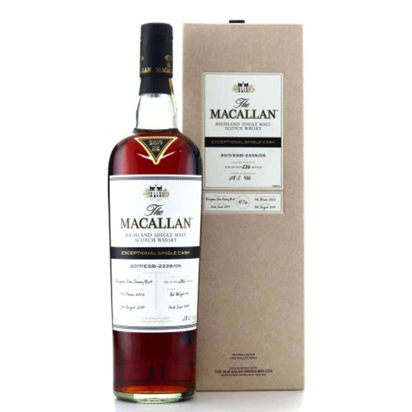 Macallan 2002 Exceptional Cask 2017/ESB-2339/05 - Flask Fine Wine & Whisky