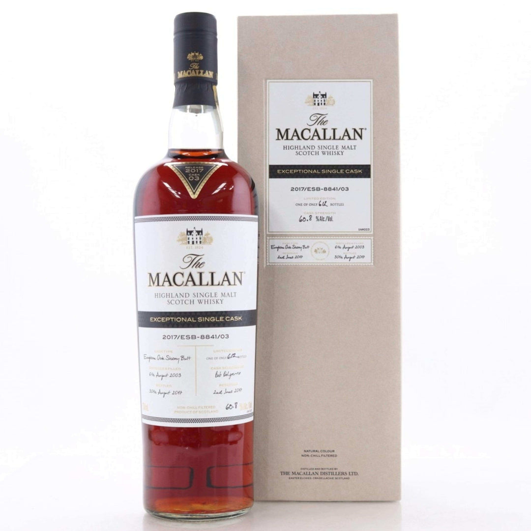 Macallan 2003 Exceptional Cask 2017/ESB-8841/03 - Flask Fine Wine & Whisky