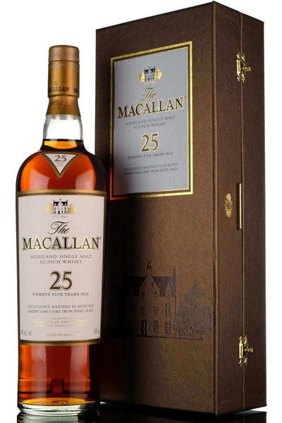 Macallan 25 Year Old Sherry Cask Brown Box | Single Malt Scotch