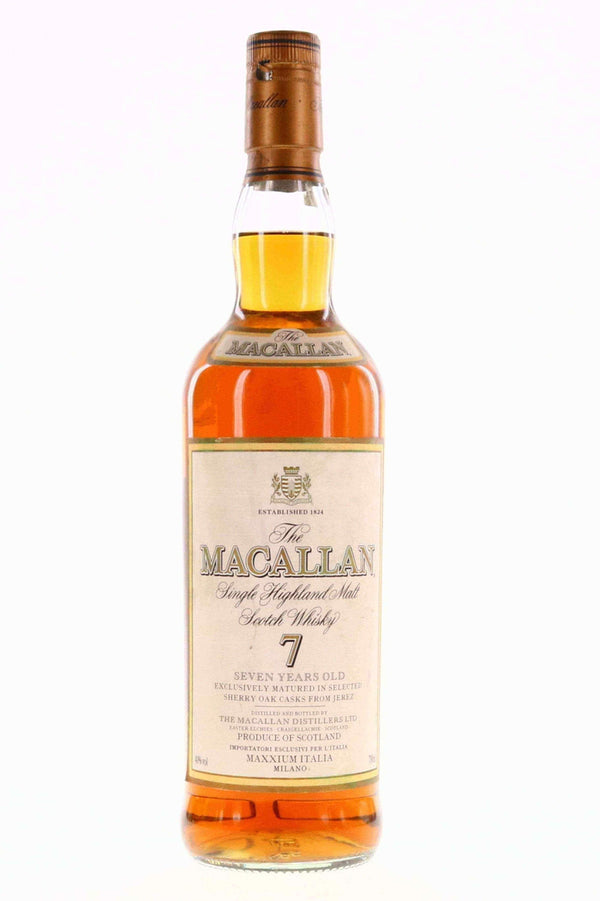 Macallan 7 Year Old Maxxium Italia - Flask Fine Wine & Whisky