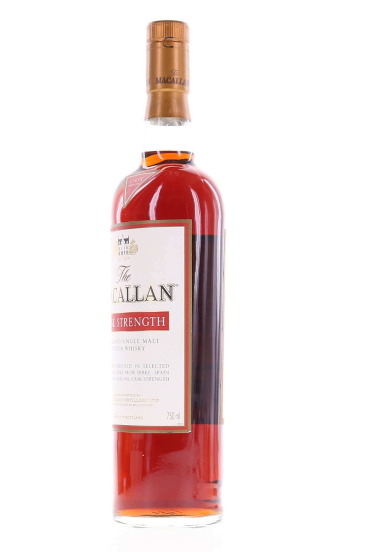 Macallan Cask Strength 59.3% Single Malt Scotch Whisky - Flask Fine Wine & Whisky