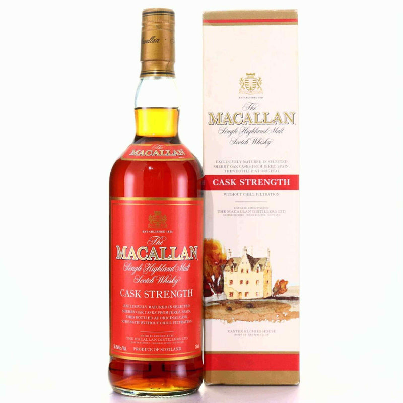 Macallan Cask Strength Red Label 57.7% 750ml - Flask Fine Wine & Whisky