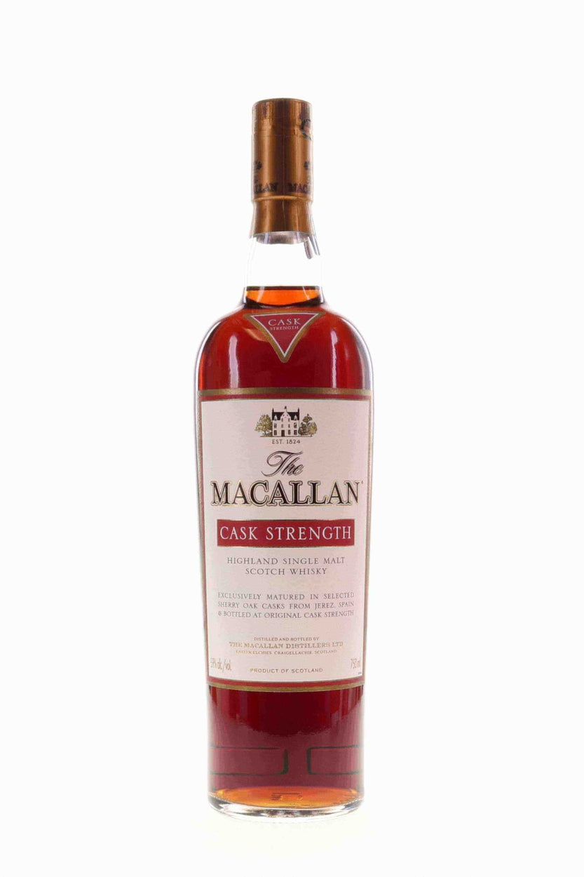 Macallan Cask Strength Single Malt - Flask Fine Wine & Whisky