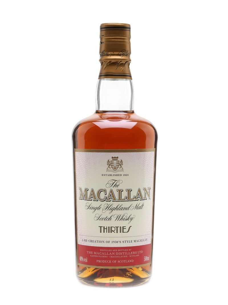 Macallan Decades Thirties 500ml - Flask Fine Wine & Whisky