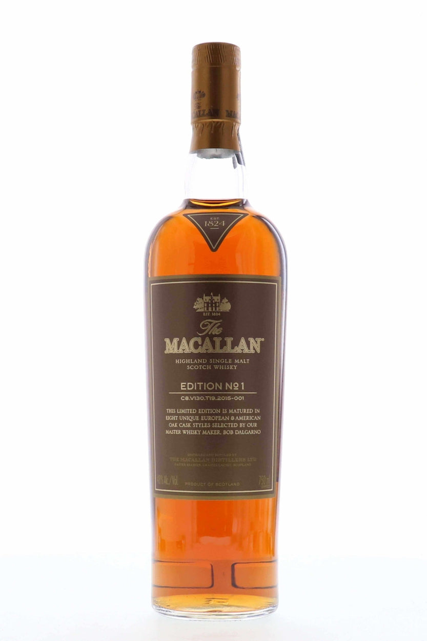 Macallan Edition No. 1 750ml - Flask Fine Wine & Whisky