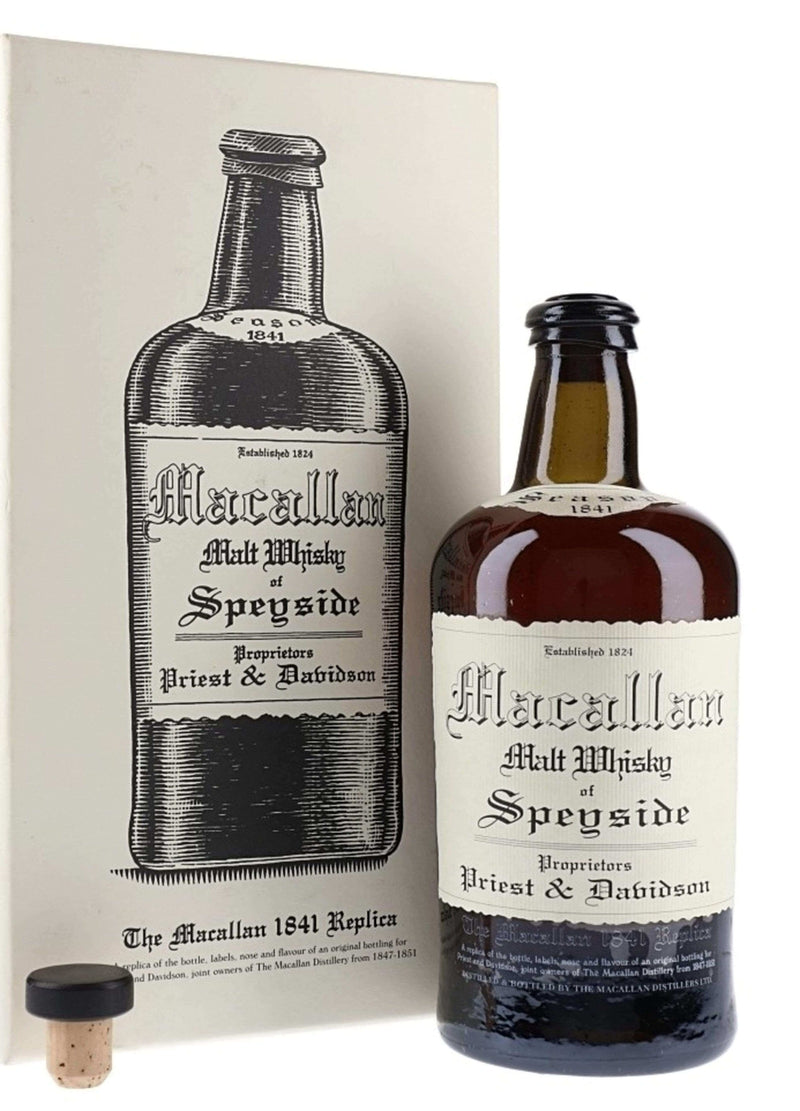 Macallan Replica Single Malt Scotch 1841 - Flask Fine Wine & Whisky