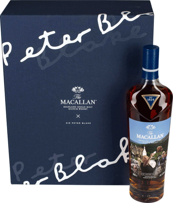 Macallan Sir Peter Blake Single Malt Scotch Whisky 47.7% - Flask Fine Wine & Whisky
