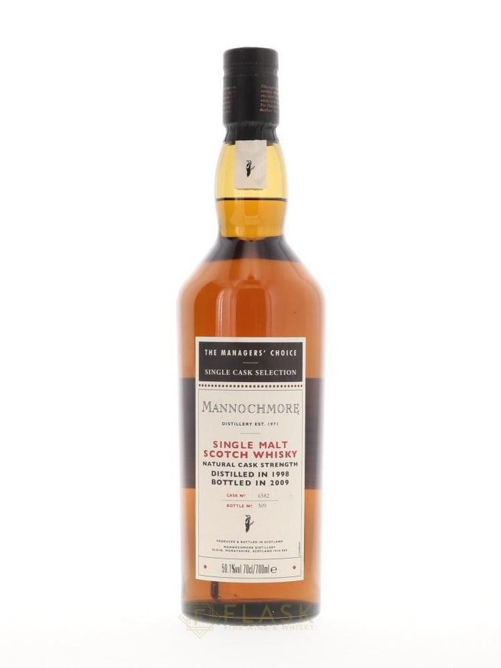 Mannochmore 1998 Managers Choice Sherry Cask Strength #6582 Single Malt Scotch - Flask Fine Wine & Whisky