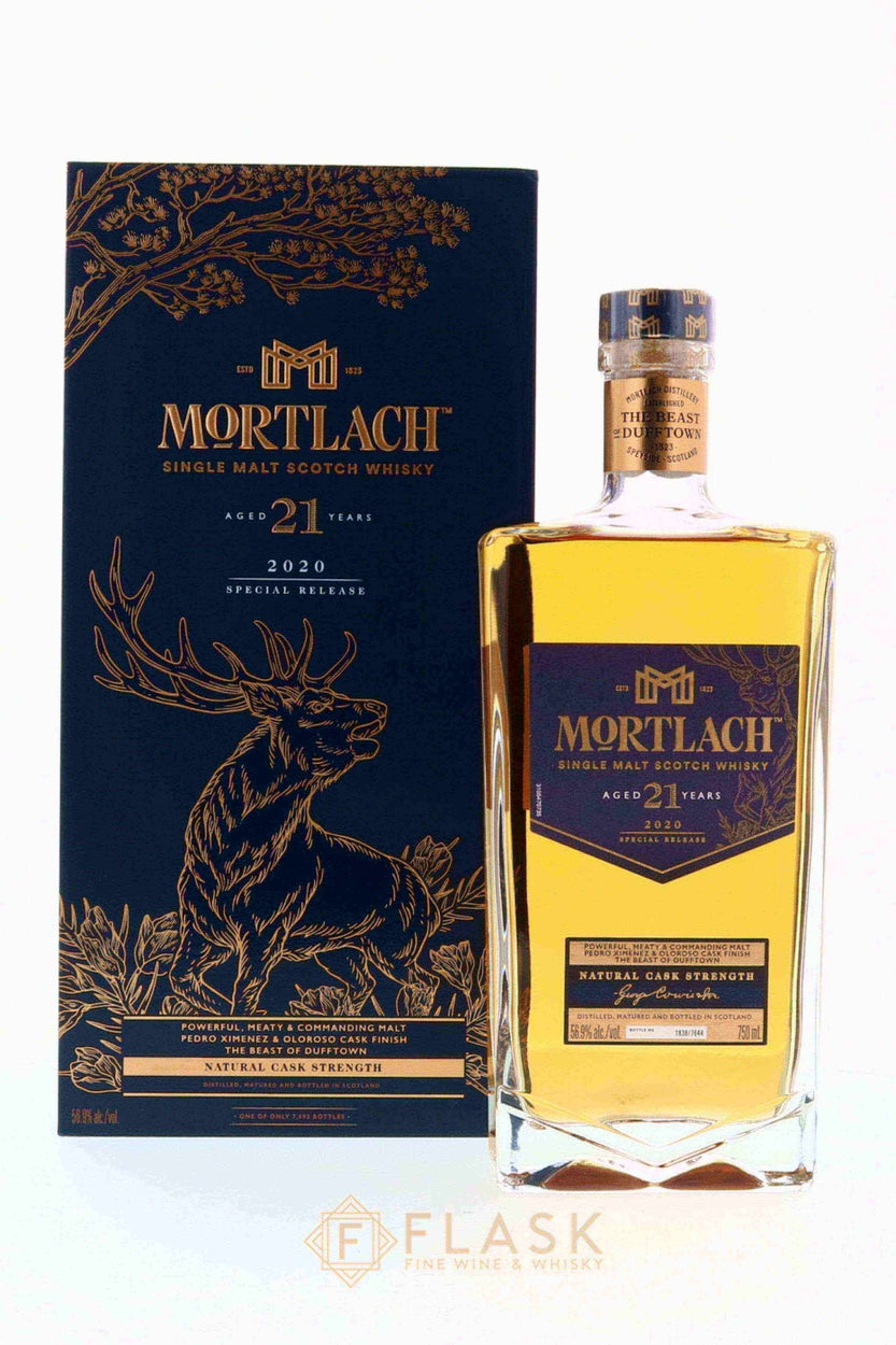 Mortlach 21 Year Old 2020 Special Release Natural Cask Strength 113.8° - Flask Fine Wine & Whisky