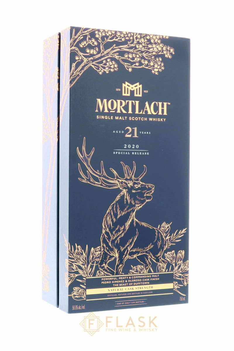 Mortlach 21 Year Old 2020 Special Release Natural Cask Strength 113.8° - Flask Fine Wine & Whisky