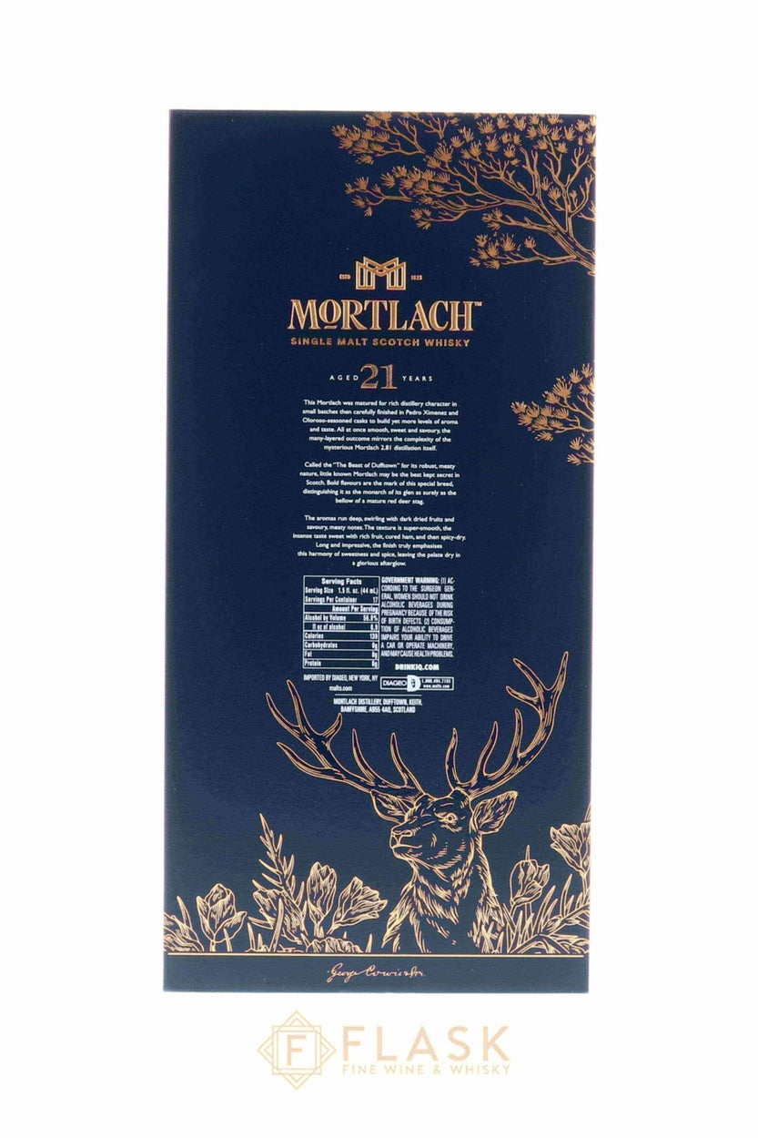 Mortlach 21 Year Old 2020 Special Release Natural Cask Strength 113.8° - Flask Fine Wine & Whisky