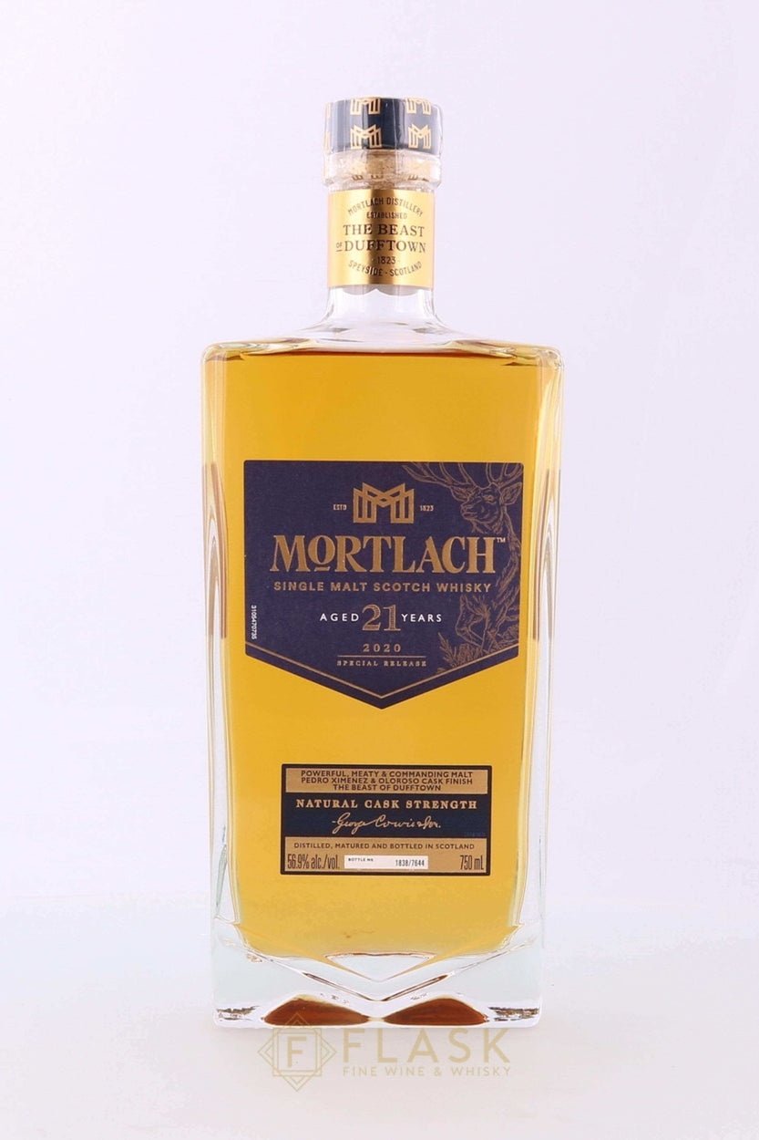 Mortlach 21 Year Old 2020 Special Release Natural Cask Strength 113.8° - Flask Fine Wine & Whisky