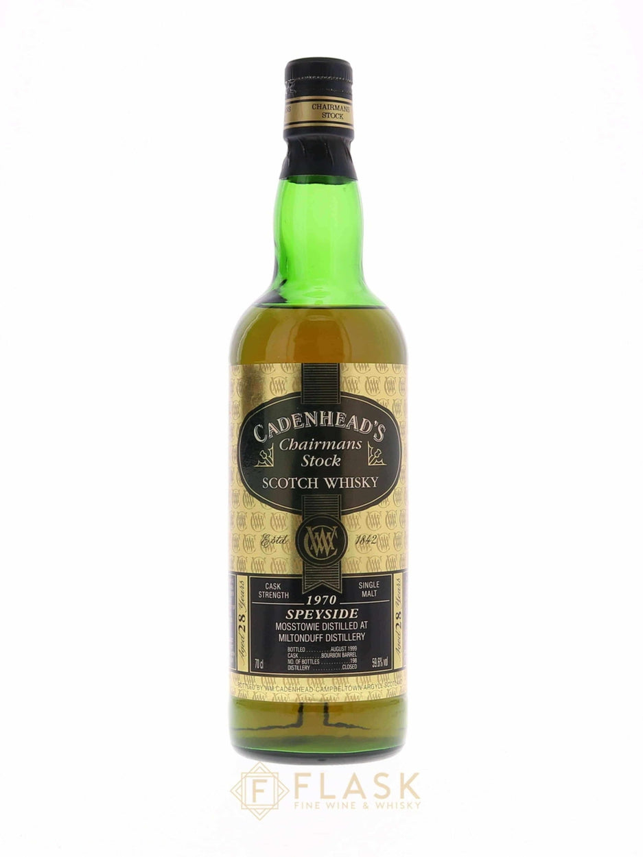 Mosstowie  Cadenhead Chairmans Stock 1970 Cask 5811 57.5% - Flask Fine Wine & Whisky