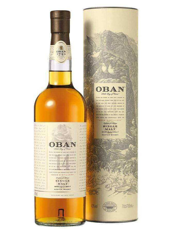 Oban 14 year old Single Malt Scotch Whisky - Flask Fine Wine & Whisky