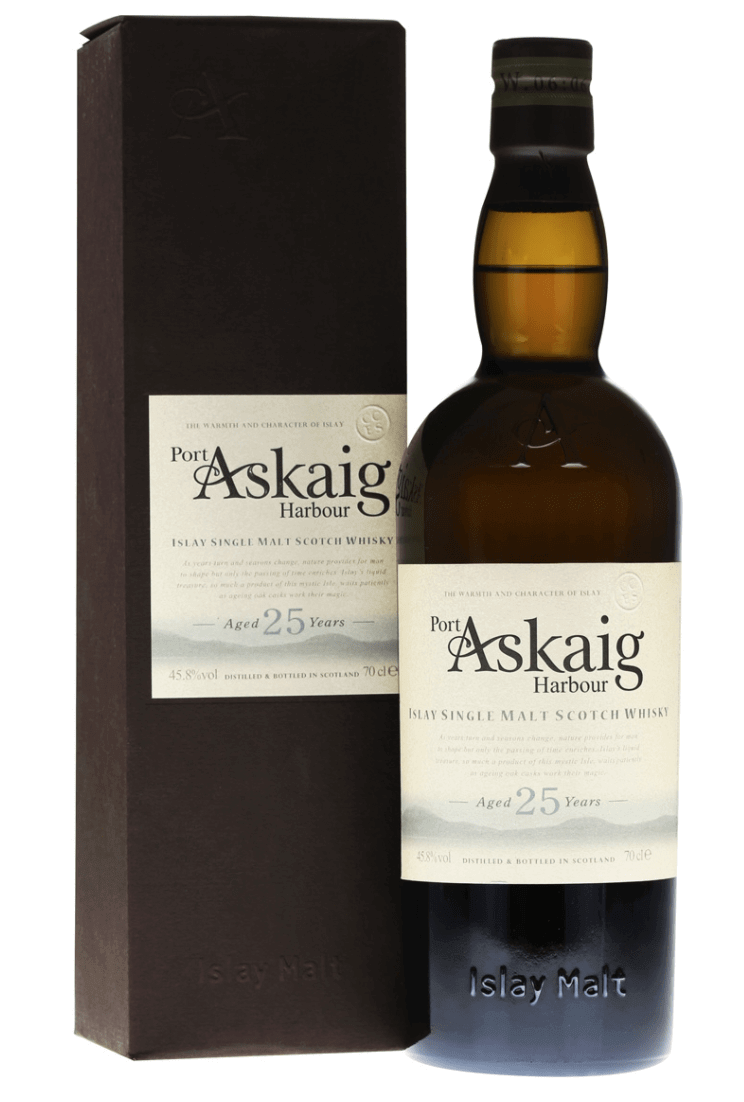 Port Askaig 25 Year - Flask Fine Wine & Whisky