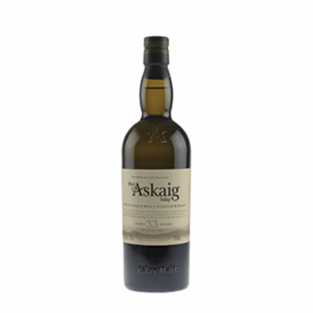 Port Askaig Islay Single Malt Scotch Whisky 33 Year Old - Flask Fine Wine & Whisky