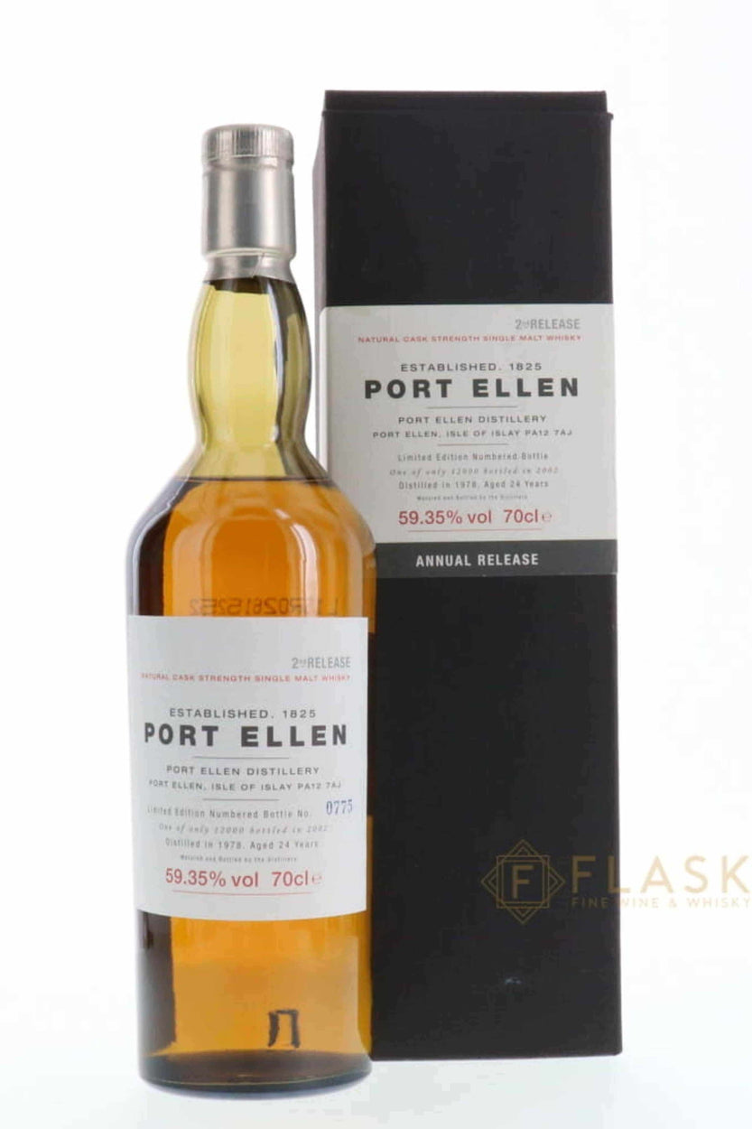 Port Ellen 1978 24 Year Old 2nd Release (2002) - Flask Fine Wine & Whisky