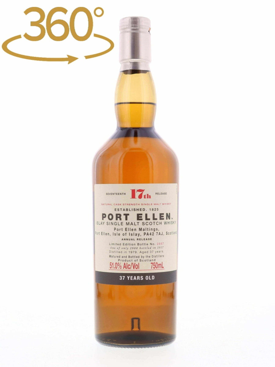 Port Ellen 17th Release 37 Year Old Islay Single Malt Scotch Whisky - Flask Fine Wine & Whisky