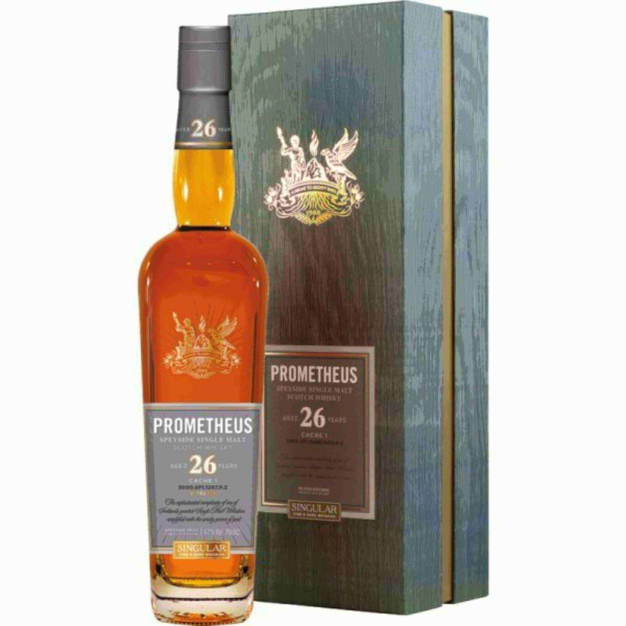 Prometheus 26 Year Old Speyside Single Malt Cache 1 - Flask Fine Wine & Whisky