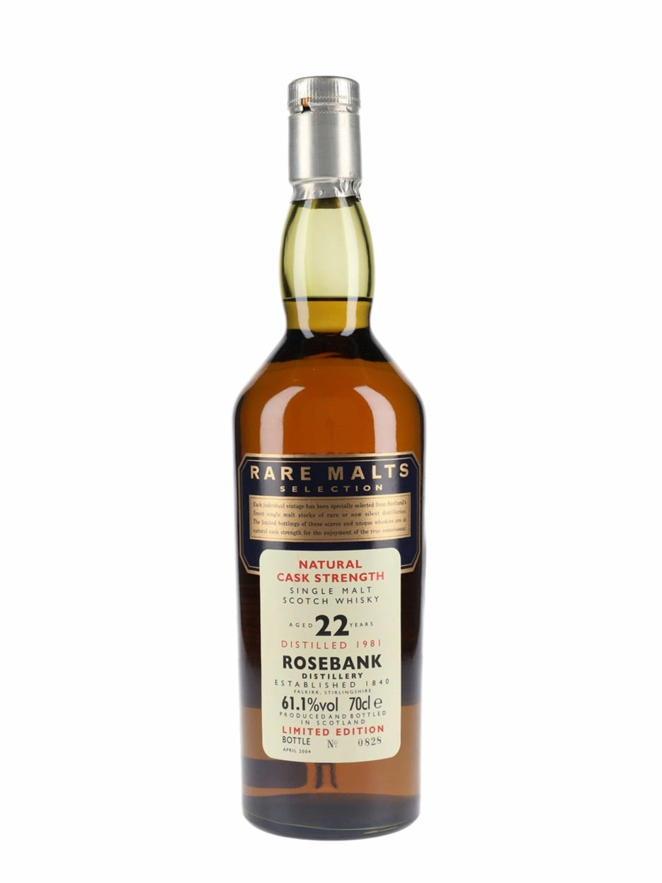 Rosebank 1981 Rare Malts 22 Year Old - Flask Fine Wine & Whisky