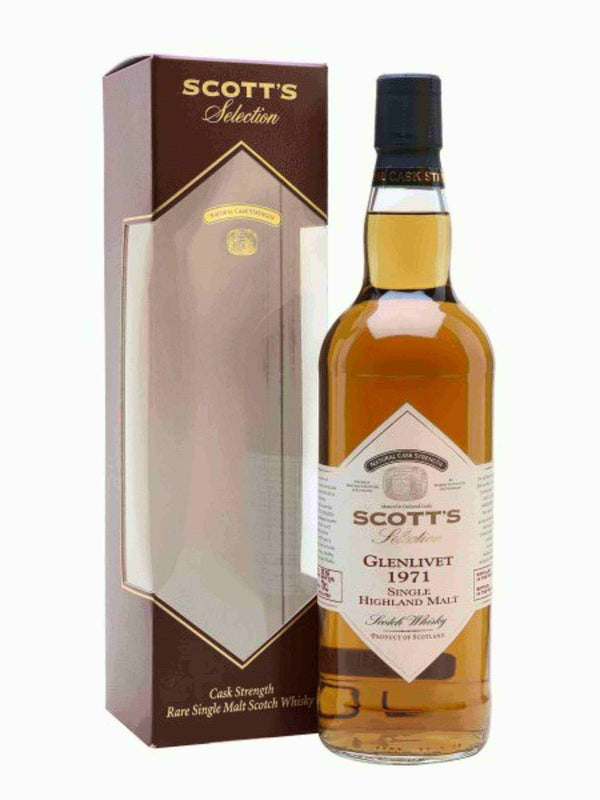 Scotts Selection Glenlivet 1977 Single Highland Malt - Flask Fine Wine & Whisky