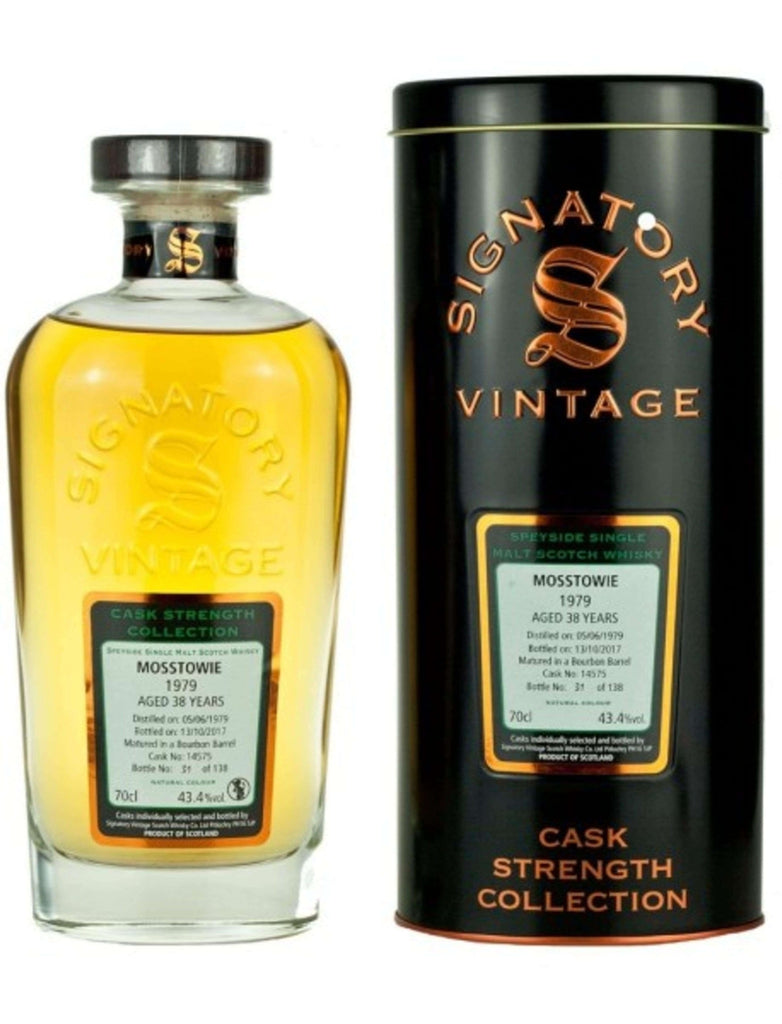 Signatory Vintage Mosstowie 39 Year Old 1979 - Flask Fine Wine & Whisky