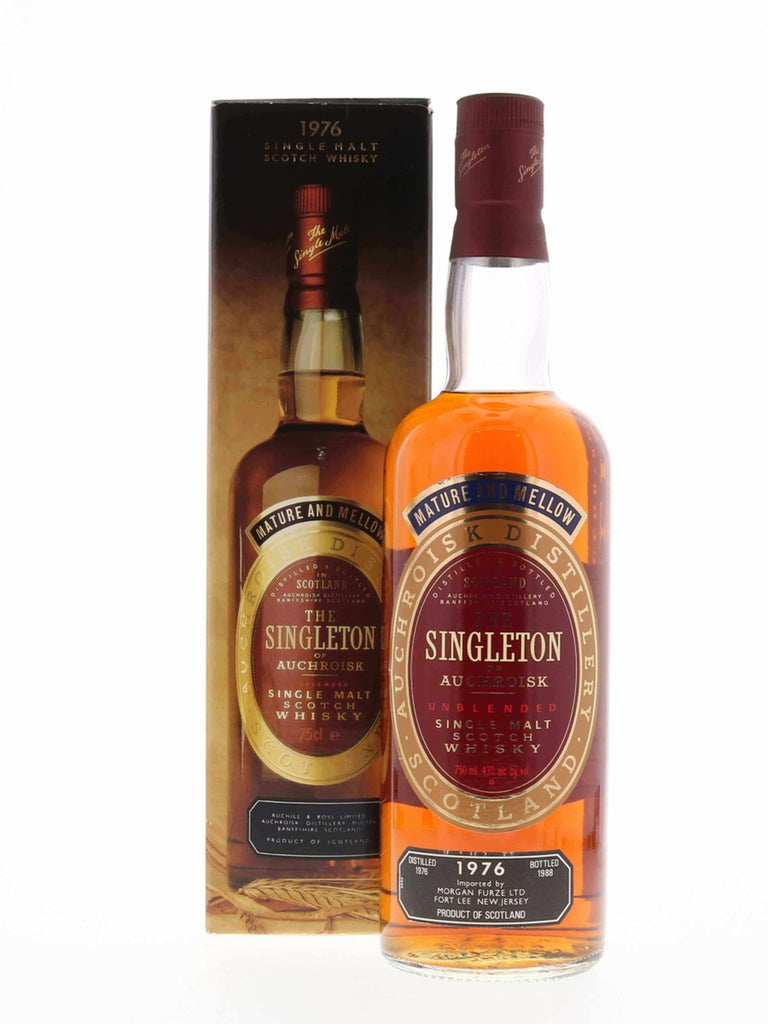 Singleton of Auchroisk Unblended 1976 Single Malt Scotch - Flask Fine Wine & Whisky