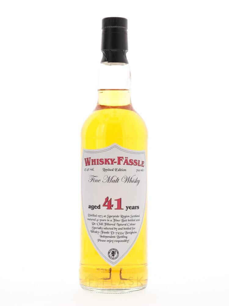 Speyside 1975 41 Year Old Bottled 2016 - Whisky Fassle  / 47.4% - Flask Fine Wine & Whisky