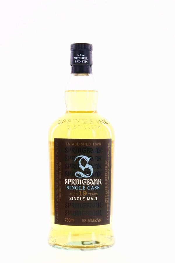 Springbank 1996 19 Year Old Single Refill Bourbon Cask Pacific Edge 750ml - Flask Fine Wine & Whisky