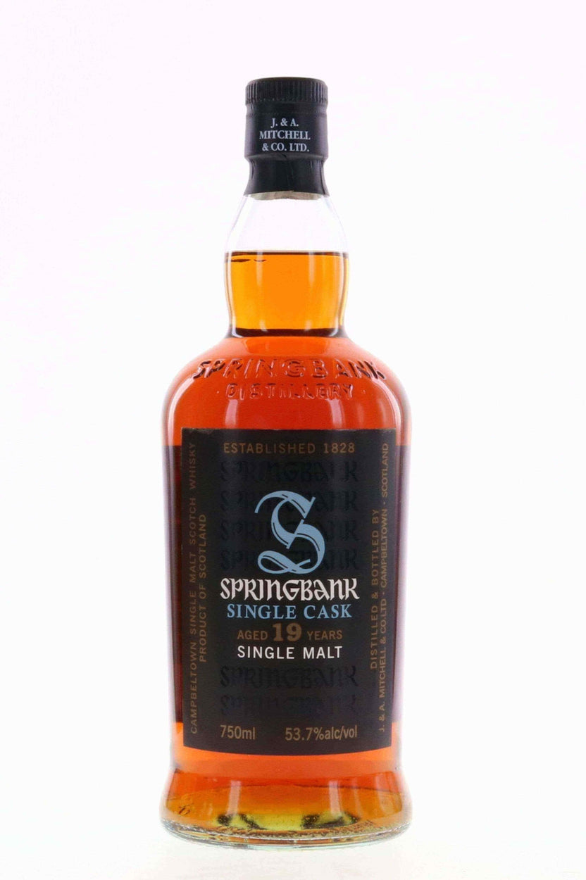 Springbank 1996 Single Cask 19 year Fresh Sherry Pacific Edge 750ml - Flask Fine Wine & Whisky