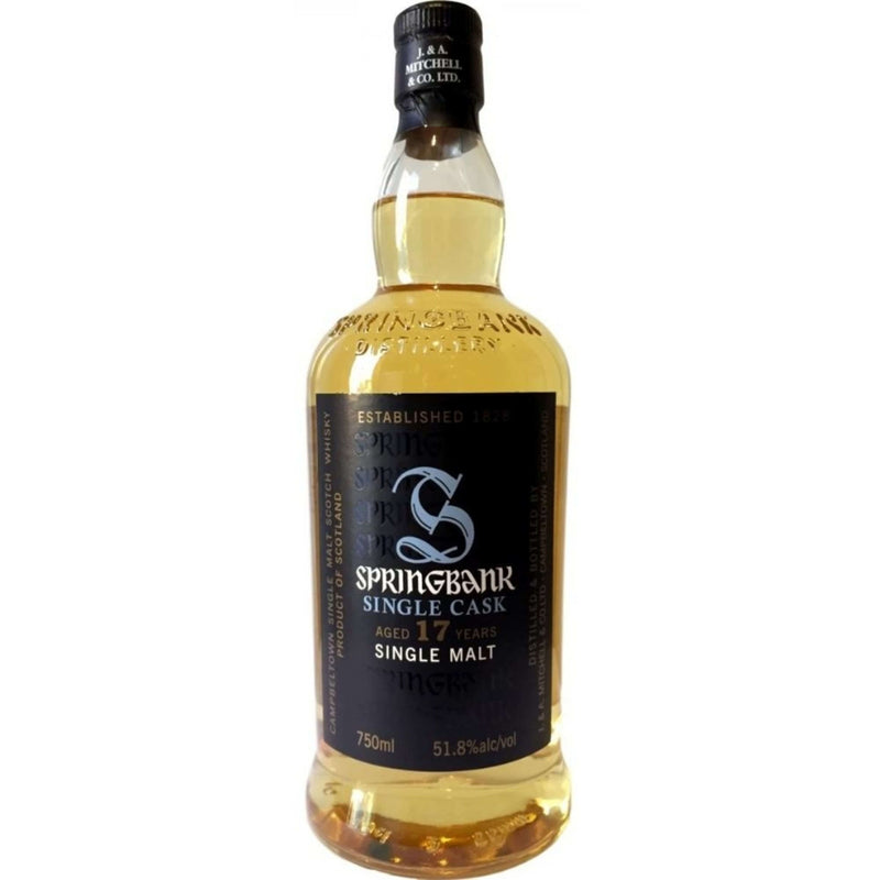 Springbank 1999 17 Year Old Fresh Rum Cask 51.8% - Flask Fine Wine & Whisky