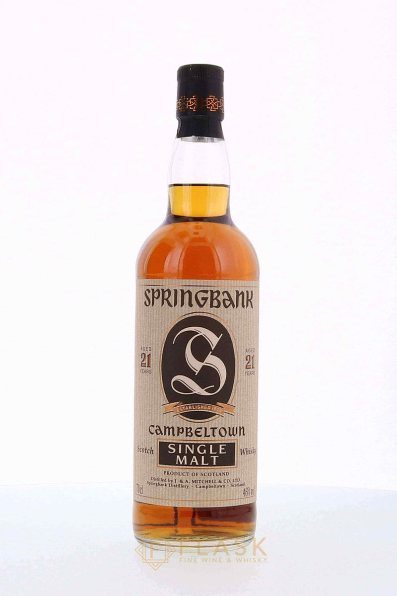 Springbank 21 Year Old 2001 Release - Flask Fine Wine & Whisky