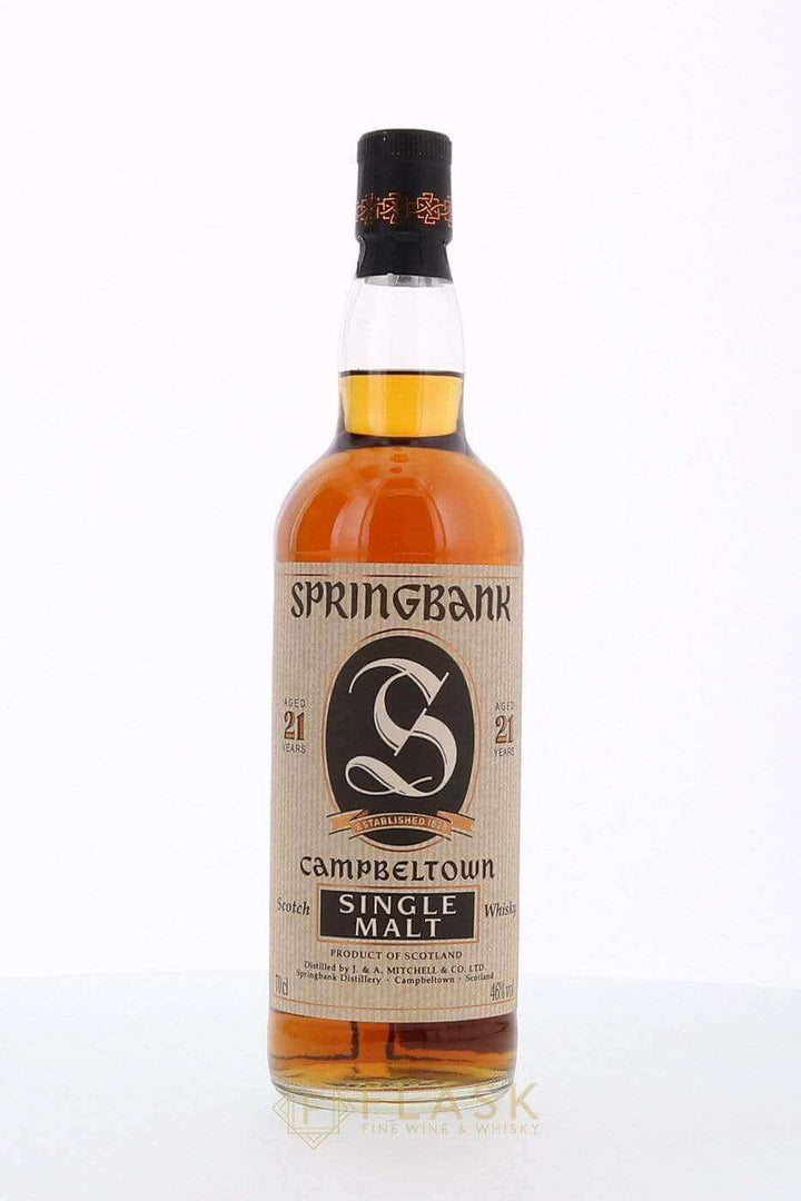 Springbank 21 Year Old 2001 Release - Flask Fine Wine & Whisky