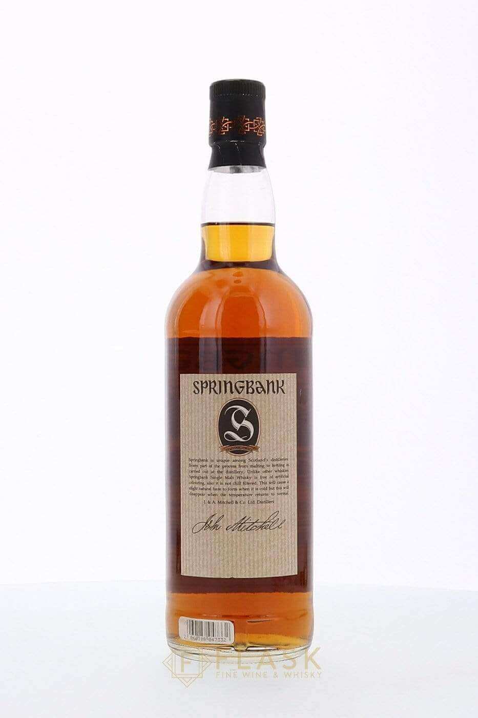 Springbank 21 Year Old 2001 Release - Flask Fine Wine & Whisky