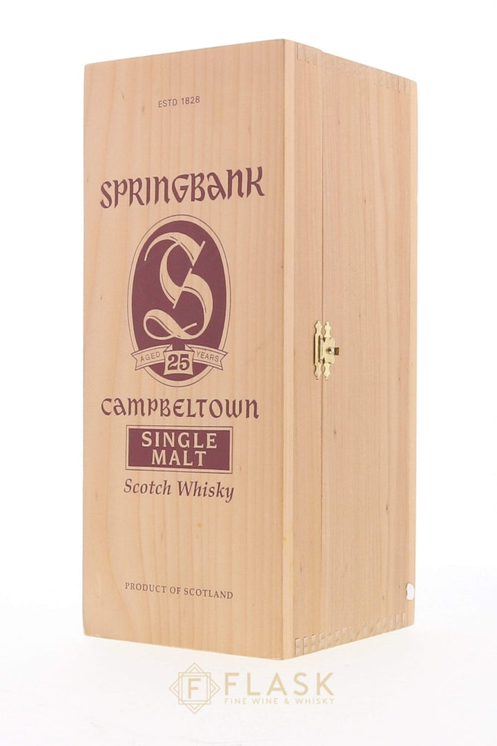 Springbank 25 Year Old 1990s Dumpy 750ml - Flask Fine Wine & Whisky