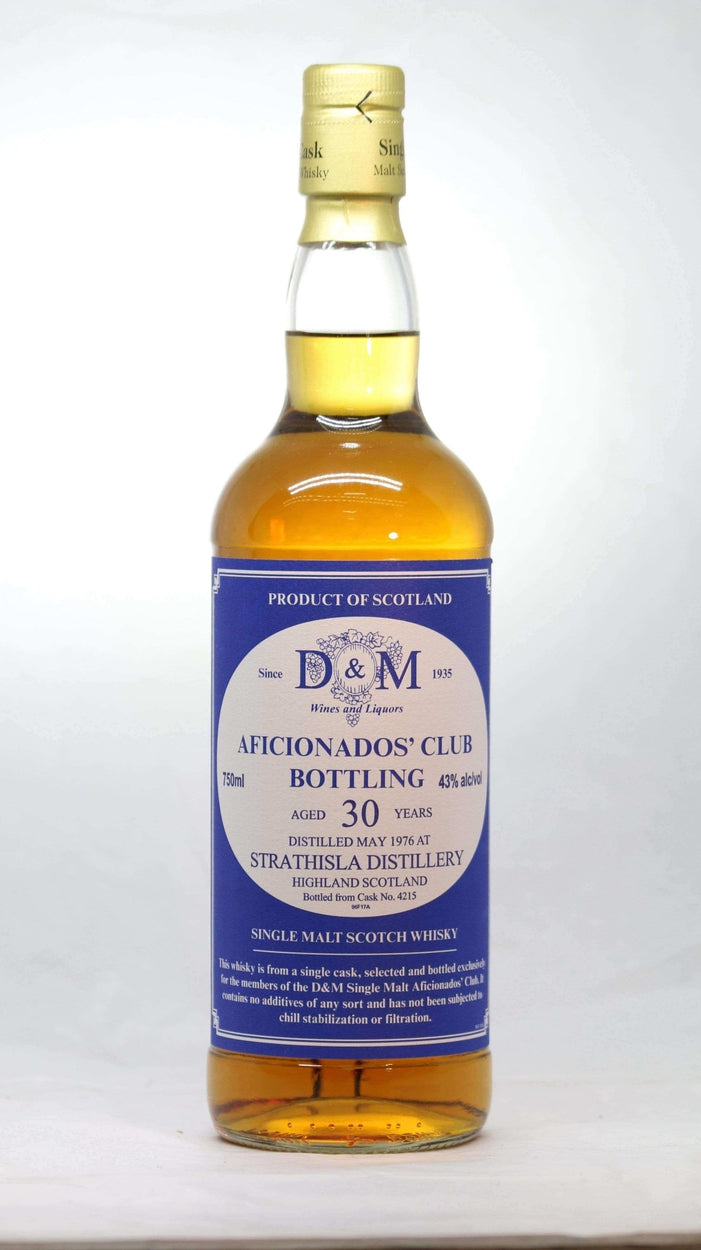 Strathisla 1976 30 year Cask No 4215 Aficionados Club - Flask Fine Wine & Whisky