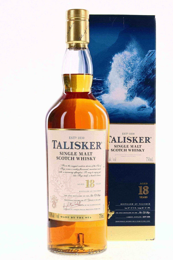 Talisker 18 Year Old Scotch Whisky - Flask Fine Wine & Whisky