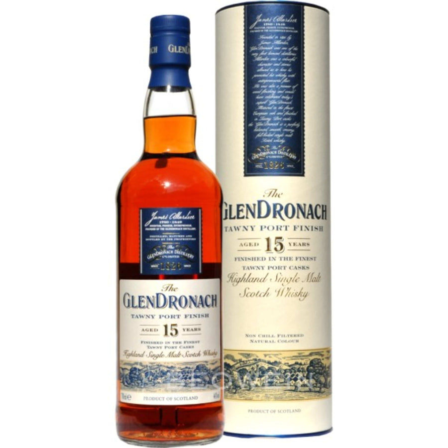 The Glendronach Tawny Port Finish 15 year - Flask Fine Wine & Whisky