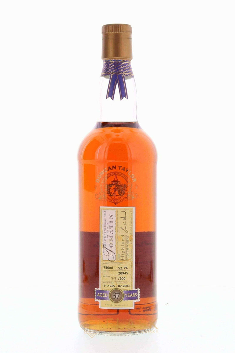 Tomatin 1965 37 Year Old Duncan Taylor Rare Auld Single Cask No.20945 - Flask Fine Wine & Whisky