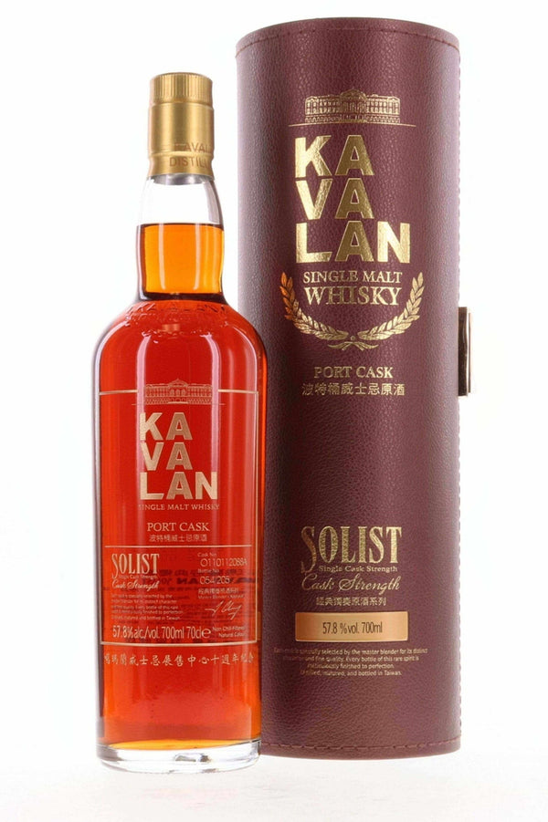Kavalan Solist Port Cask Engraved Bottle 2011 / 2018 - Flask Fine Wine & Whisky