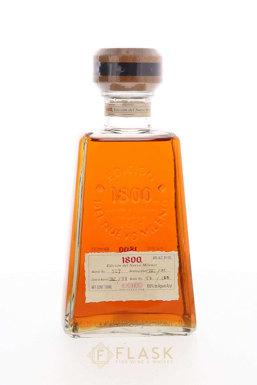 1800 Edicion del Nuevo Milenio Gran Reserva Tequila Anejo Bottled 2000 - Flask Fine Wine & Whisky