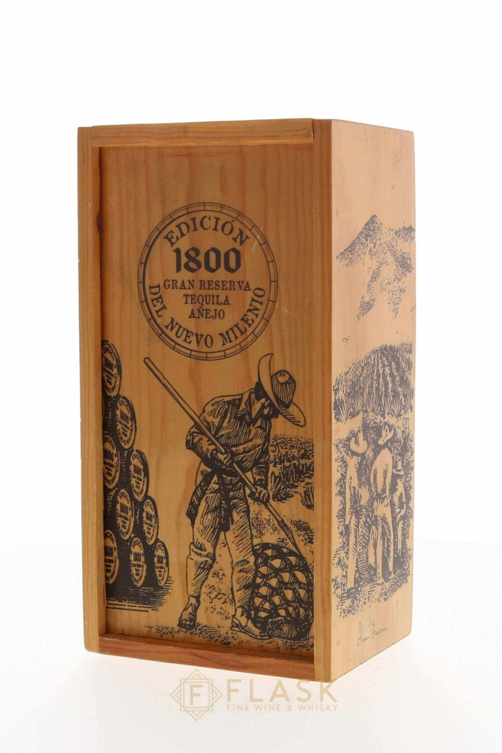 1800 Edicion del Nuevo Milenio Gran Reserva Tequila Anejo Bottled 2000 - Flask Fine Wine & Whisky