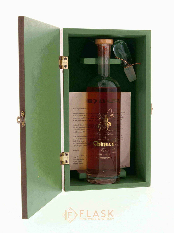 Chinaco Emperador 30th Anniversary Limited Edition Tequila Anejo First Release - Flask Fine Wine & Whisky