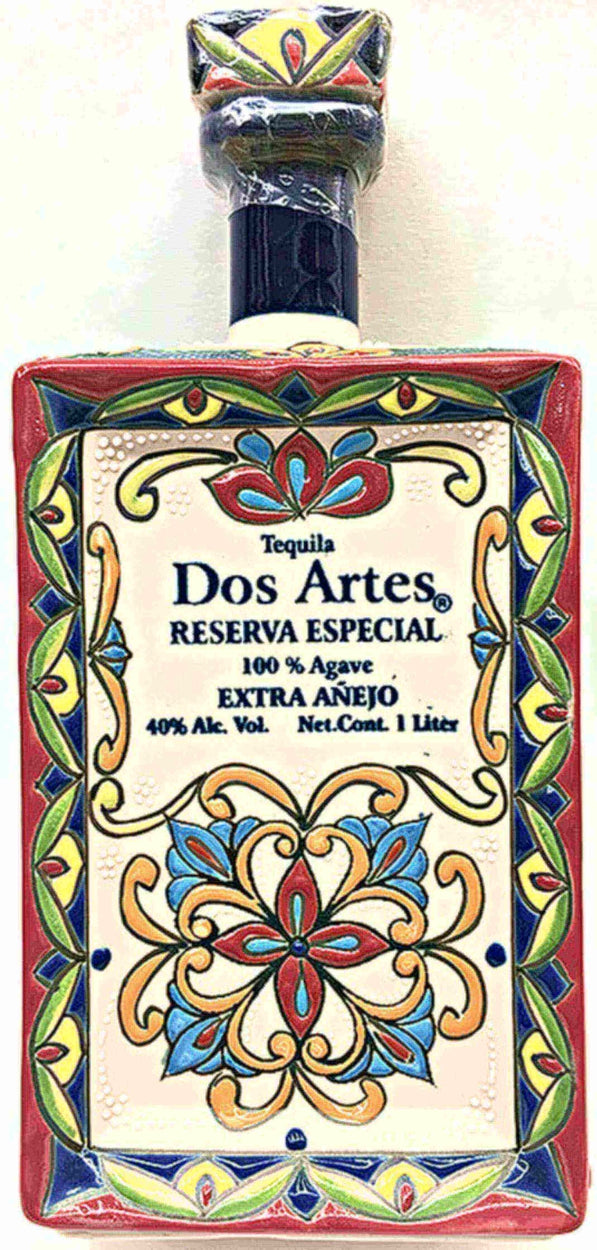 Dos Artes Reserva Especial Extra Anejo Tequila 1 Liter - Flask Fine Wine & Whisky